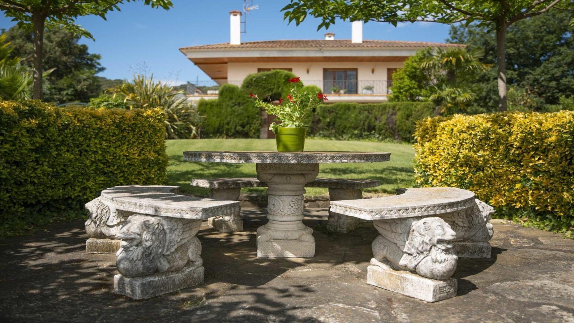 Rural Mas Vila Fogas de Tordera Bagian luar foto