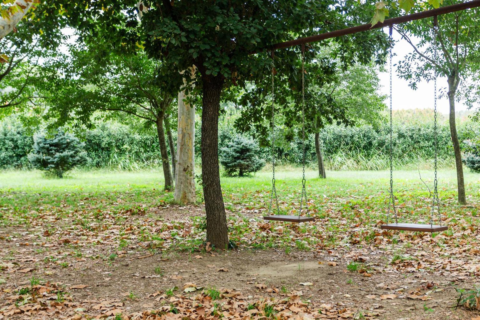 Rural Mas Vila Fogas de Tordera Bagian luar foto